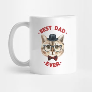 Best Dad Ever | Cad Daddy | Fur Parents | Cat Dad Gifts | Fathers Day Gifts | Cat Lover Gifts Mug